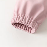 Dave&Bella Kid Girls/Boys Sea Green/Avocado Green/Pink Outdoor Hooded Jackets