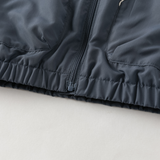 Dave&Bella Toddler Boys Dark Blue Hooded Lightweight Waterproof Jackets
