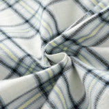 Dave&Bella Toddler Boys Blue White/Red Blue Plaid Cotton Comfortable Shirts