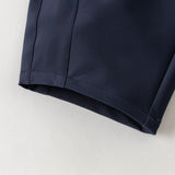 Dave&Bella Toddler Boys Navy Simple Casual Versatile Soft Pants