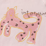Dave&Bella Toddler Girls/Boys Pink/Green Cute Animal Print Comfortable Sweatshirts