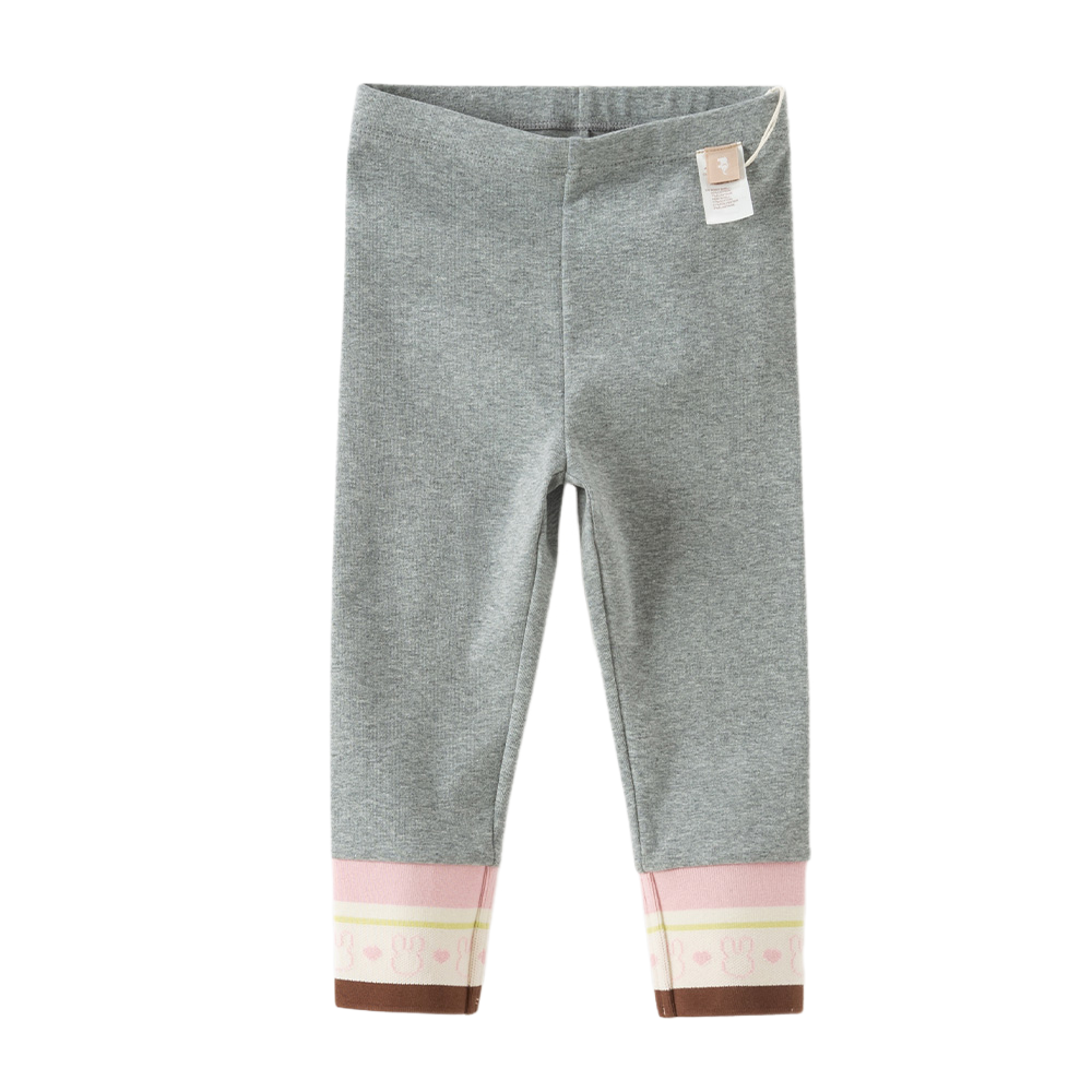 Dave&Bella Toddler Girls Navy/Grey Skinny Comfortable Versatile Leggings