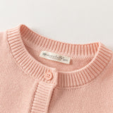 Dave&Bella Toddler Girls Pink/Red Cute Flutter Sleeve Cotton Soft Knitted Vests