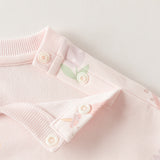Dave&Bella Toddler Girls Pink Lovely Print Soft Daily Versatile Sweatshirts