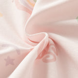Dave&Bella Toddler Girls Pink Lovely Print Soft Daily Versatile Sweatshirts