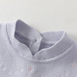 Dave&Bella Toddler Girls Purple Butterfly Print Turtle Party Mesh Cozy Cotton A-line Dress