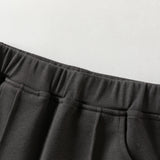 Dave&Bella Toddler Girls Dark Grey Design Fashionable Soft Flared Pants