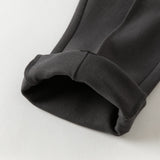 Dave&Bella Toddler Girls Dark Grey Design Fashionable Soft Flared Pants