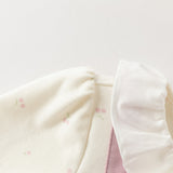 Dave&Bella Toddler Girls Purple Cute Doll Collar Cute A-line Dress