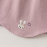 Dave&Bella Toddler Girls Purple Cute Doll Collar Cute A-line Dress