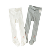 Dave&Bella Kid Girls Beige/Grey Cute Lightweight Versatile Tights