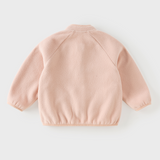 Dave&Bella Toddler Girls/Boys Pink/Navy Cute Flower Dinosaur Turtle Collar Coats