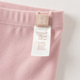 Dave&Bella Toddler Girls Pink/Light Gray Comfortable Versatile Leggings
