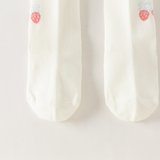 Dave&Bella Toddler Girls Beige Cute Slim Stretchable Footed Cozy Tights