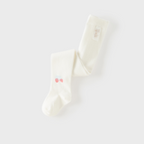 Dave&Bella Toddler Girls Beige Cute Slim Stretchable Footed Cozy Tights
