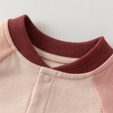 Dave&Bella Baby Girls/Boys Orange Pink/Blue Cute Print Turtle Soft Casual Rompers