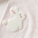 Dave&Bella Baby Girls Purple Floral Print Sweet Cute Doll Collar Soft Cotton Rompers