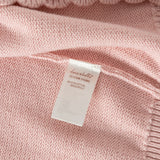 Dave&Bella Toddler Girls Pink Sweet Floral Embroidery Soft Comfortable Cardigans