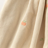 Dave&Bella Toddler Girls Light Khaki Cute Tiny Print Cozy Soft Cotton Jogger Pants