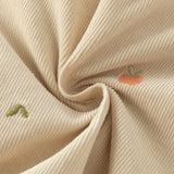 Dave&Bella Toddler Girls Light Khaki Cute Tiny Print Cozy Soft Cotton Jogger Pants