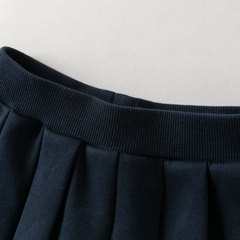 Dave&Bella Toddler Girls Navy Classic Preppy Sailor Collar Skirt Suits