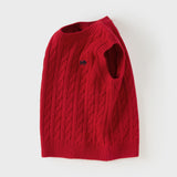 Dave&Bella Kid Girls Pink/Beige/Red/Navy Classic Cotton Soft Sleeveless Vests