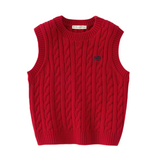 Dave&Bella Kid Girls Pink/Beige/Red/Navy Classic Cotton Soft Sleeveless Vests