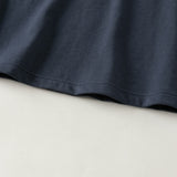 Dave&Bella Toddler Boys Navy Polo Collar Cozy Comfortable Daily Cotton Polos