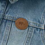 Dave&Bella Toddler Boys Denim Blue Hooded Soft Simple Versatile Denim Jackets