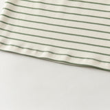 Dave&Bella Baby Boys/Girls Pink/Green/Purple Striped Casual Cozy Comfortable T-shirts