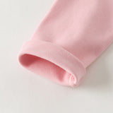 Dave&Bella Baby Boys/Girls Pink/Green/Purple Striped Casual Cozy Comfortable T-shirts
