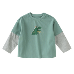 Dave&Bella Toddler Girls/Boys Multiple Colors Cute Animals Print Cozy Cotton T-shirts