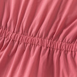 Dave&Bella Toddler Girls Pink Hooded Sweet Charming Waist-defined Warm Jackets