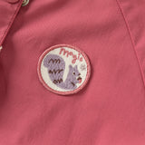 Dave&Bella Toddler Girls Pink Hooded Sweet Charming Waist-defined Warm Jackets