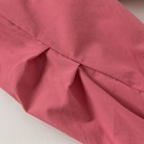 Dave&Bella Toddler Girls Pink Hooded Sweet Charming Waist-defined Warm Jackets