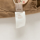 Dave&Bella Toddler Girls Dark Khaki/Red Simple Soft Cotton Cotton Jogger Pants
