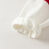Dave&Bella Toddler Boys White Polo Collar Comfortable Casual Pant Suit