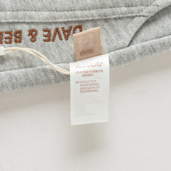 Dave&Bella Toddler Boys Light Grey Daily Simple Versatile Soft Pants