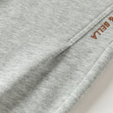 Dave&Bella Toddler Boys Light Grey Daily Simple Versatile Soft Pants