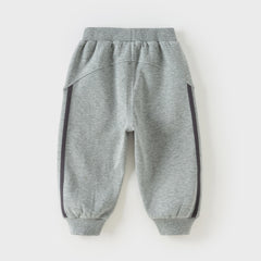 Dave&Bella Toddler Boys Grey/Khaki Casual Comfortable Loose Pants