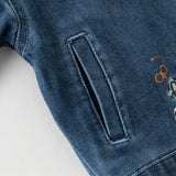Dave&Bella Toddler Boys Denim Blue Comfortable Classic Denim Jackets