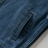Dave&Bella Toddler Boys Denim Blue Comfortable Classic Denim Jackets