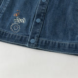 Dave&Bella Toddler Boys Denim Blue Comfortable Classic Denim Jackets