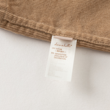Dave&Bella Toddler Boys Light Khaki Classic Simple Soft Cozy Cotton Shirts
