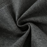 Dave&Bella Toddler Boys Carbon Black Straight Leg Comfortable Woolen Pants