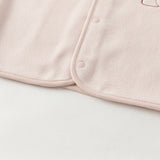 Dave&Bella Toddler Girls/Boys Pink/Khaki Cute Print Soft Comfortable Micro Fleece Vests
