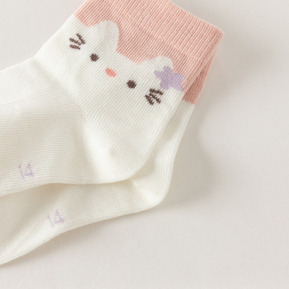 Dave&Bella Children Boys/Girls Cute Soft Casual Short Socks[Pack of 2]