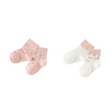 Dave&Bella Children Boys/Girls Cute Soft Casual Short Socks[Pack of 2]