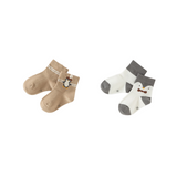 Dave&Bella Children Boys/Girls Cute Soft Casual Short Socks[Pack of 2]