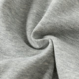 Dave&Bella Toddler Boys Light Gray Simple Versatile Soft Jogger Pants